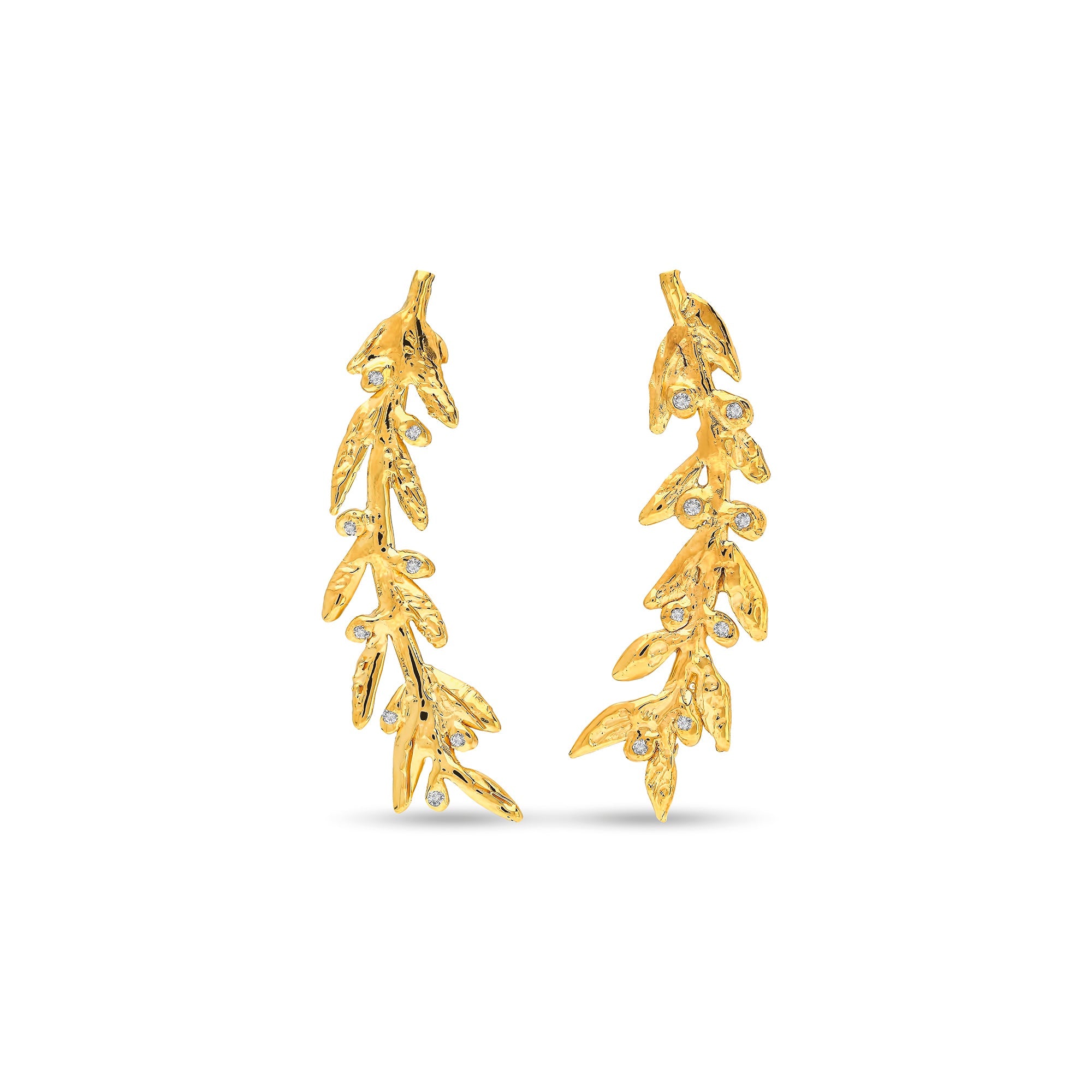 The Olive Branch Earrings