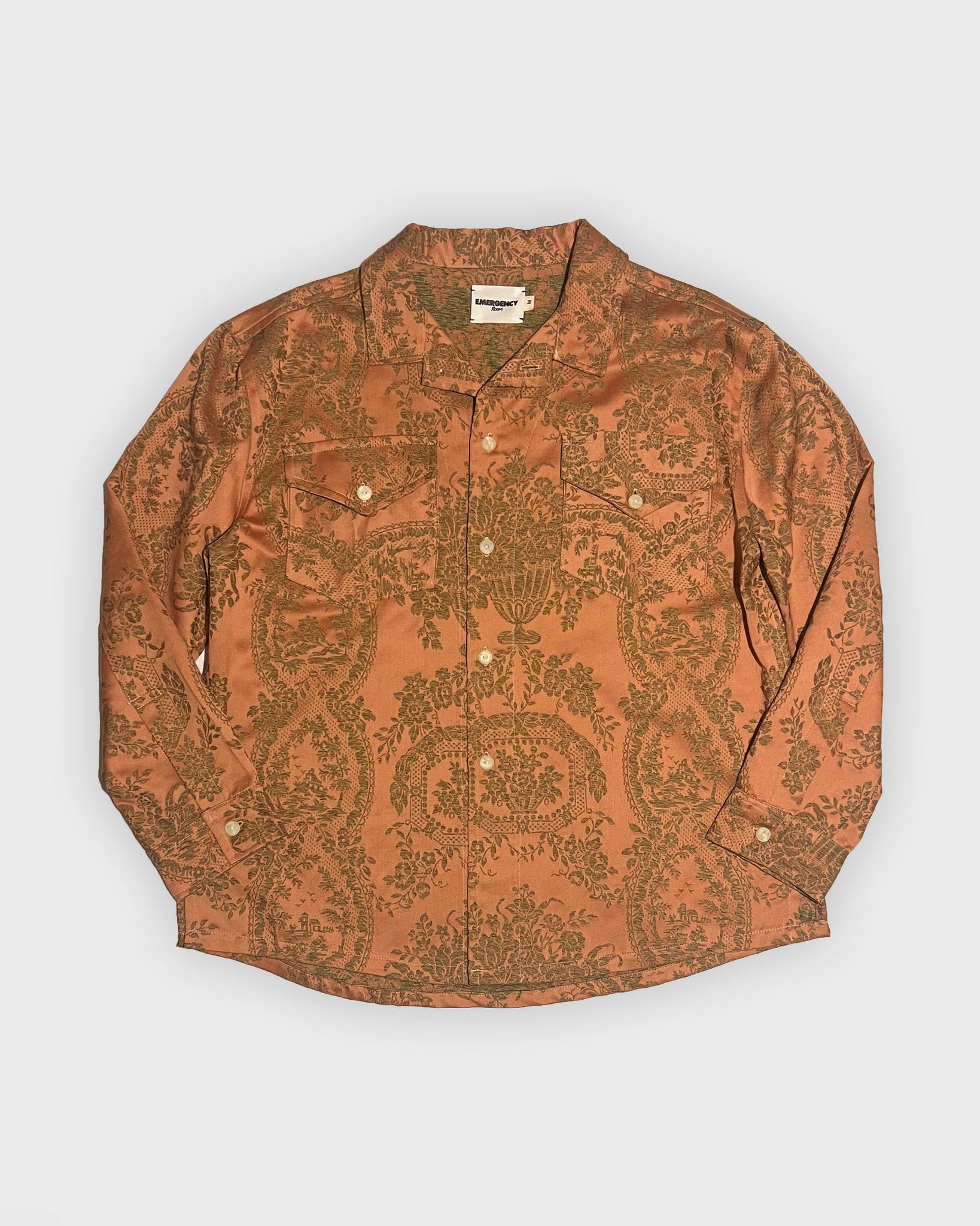 Shirt Jacket Embroidered