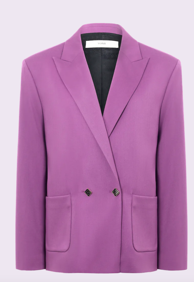 Bz054 Purple Classic Jacket