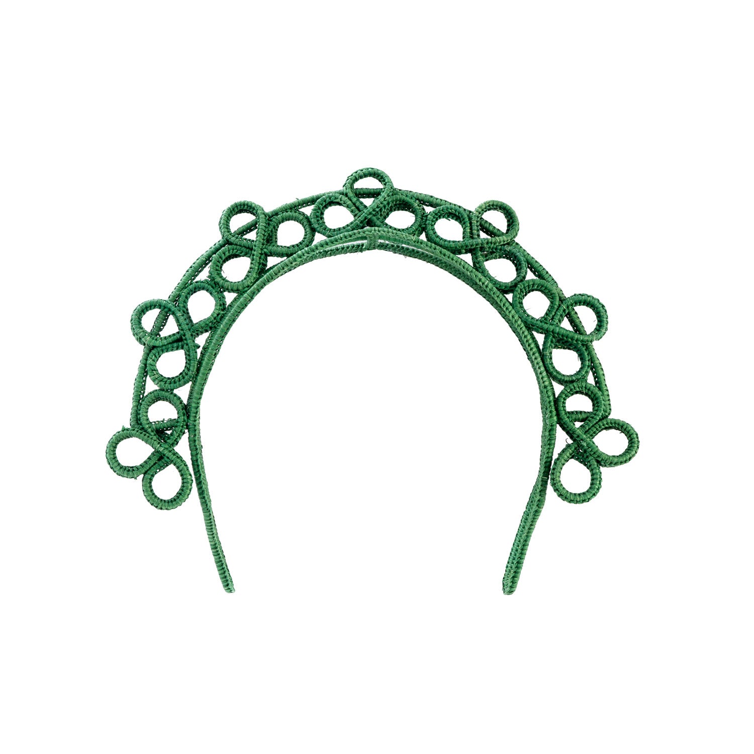 Trebol Green Headpiece