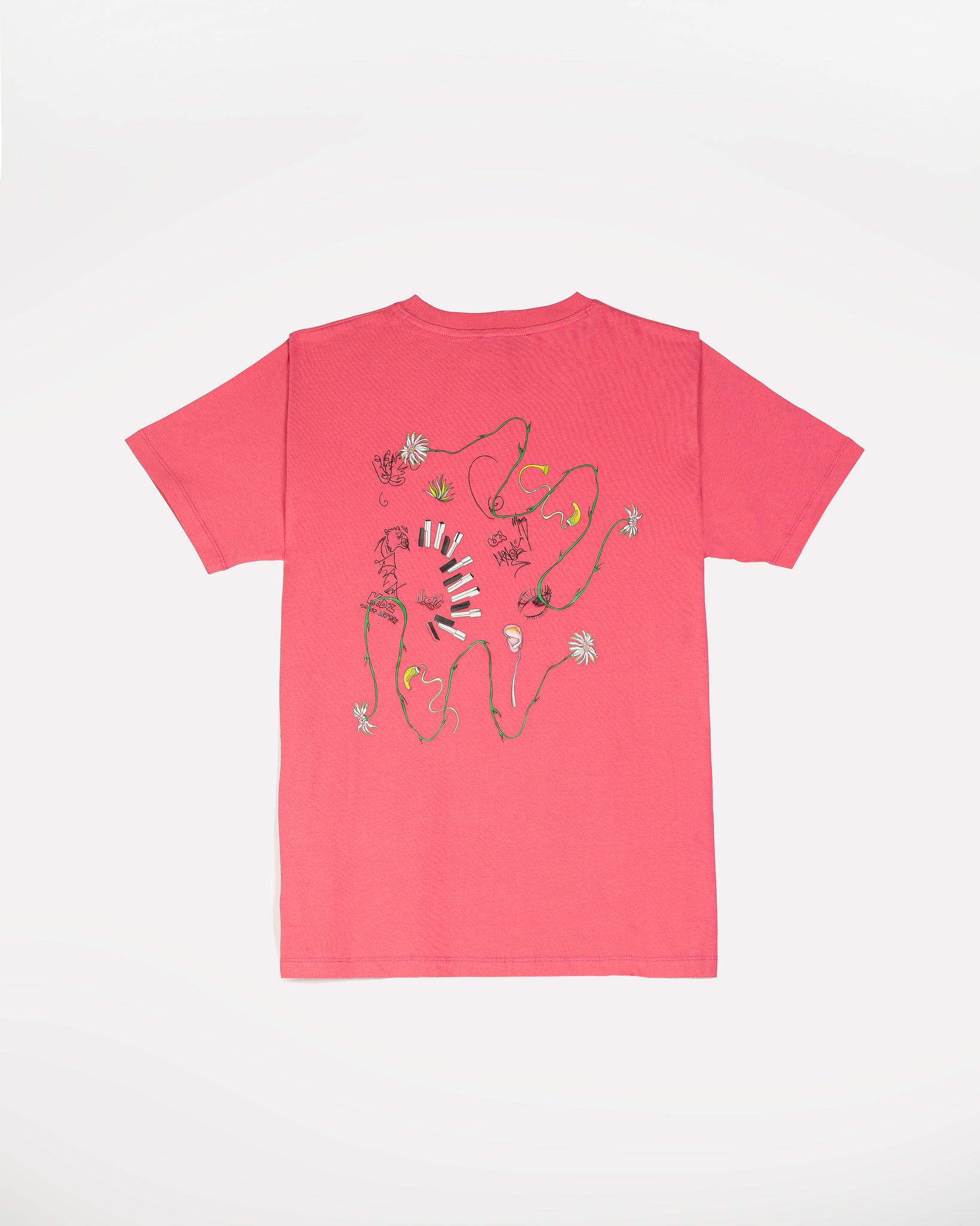 Earthly Delights Tee Pink