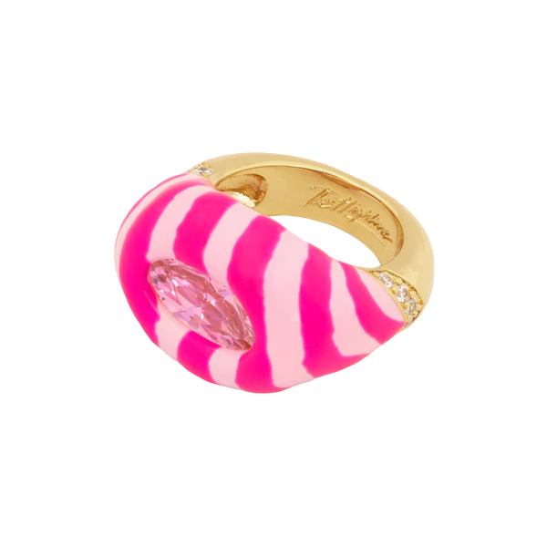 Zebra Pink Ring