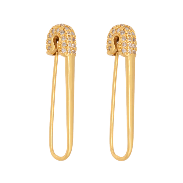 Gold Safety pin